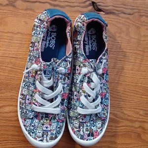 Bobs (Skechers) "Beach Bingo Rovers Rally" tennies - Size 9